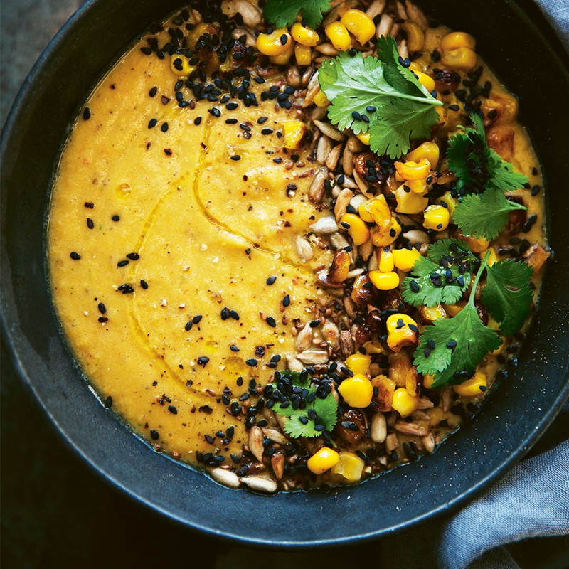 Roasted Sweetcorn Soup