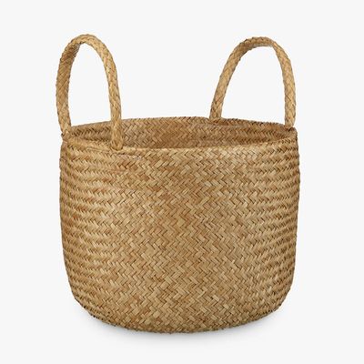 Fusion Natural Seagrass Basket from John Lewis & Partners