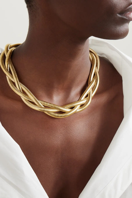 Vintage Givenchy Gold-Plated Necklace, £1,575 | Susan Caplan
