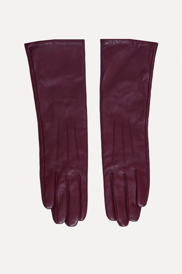 Gibson Leather Gloves  from Topshop
