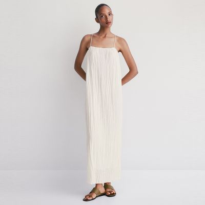 Long Pleated Dress, £89.95 | Massimo Dutti