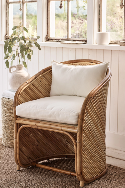 Melia Rattan Chair from The White Company