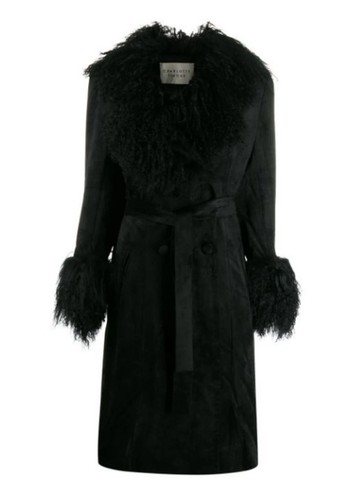 Black Penny Coat from Charlotte Simone