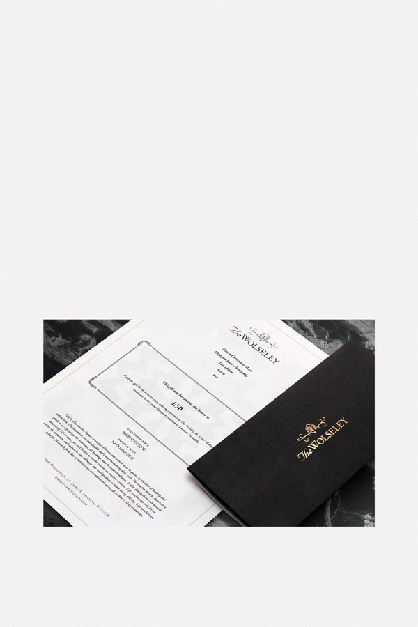 Gift Voucher from The Wolseley 