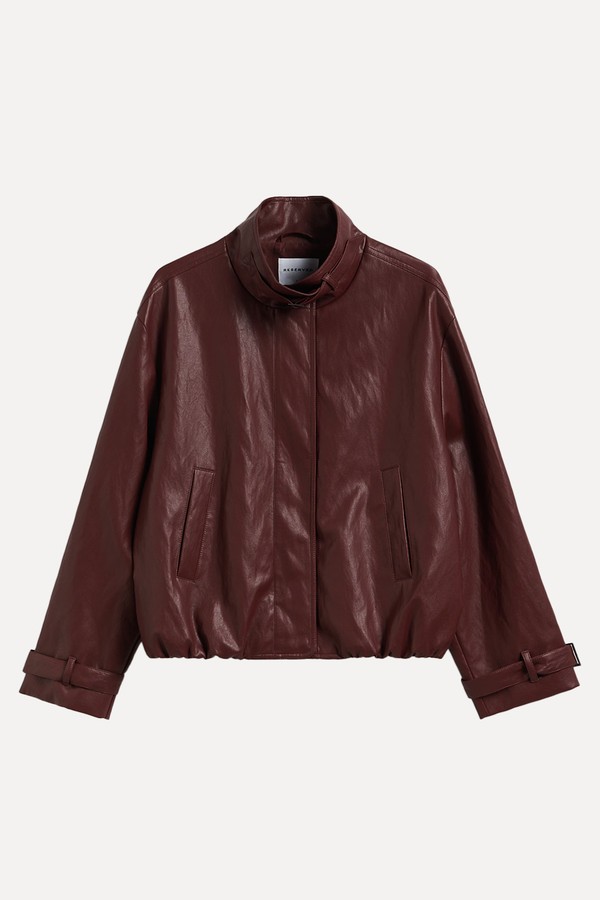 Faux Leather Jacket from Reserved 