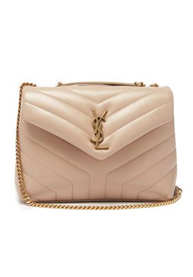 Loulou small quilted leather shoulder bag from Saint Laurent