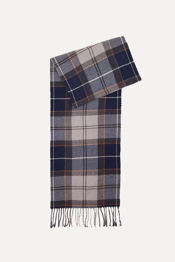 Galingale Tartan Scarf from Barbour