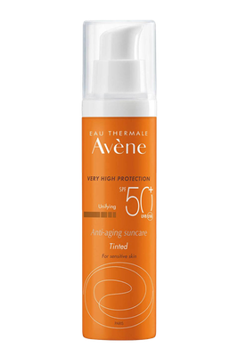 Very High Protection Anti-Ageing Tinted SPF50+ Sun Cream from Avène