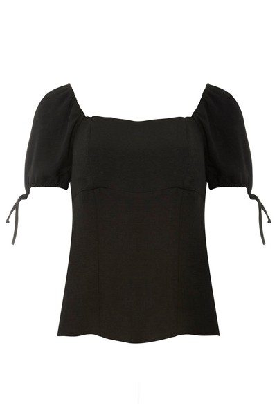 Square Neck Tie Top