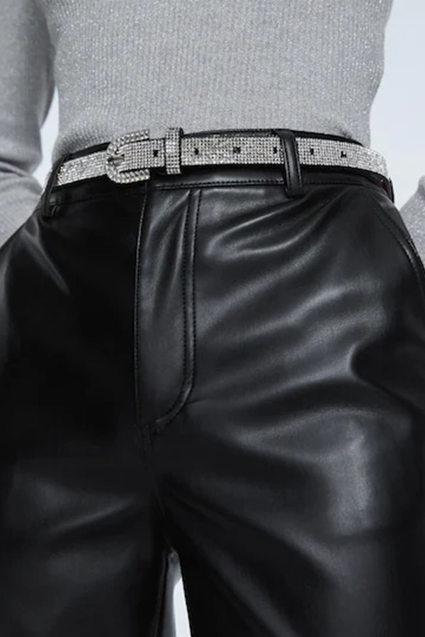 The Thin Rhinestone Belt from Stradivarius