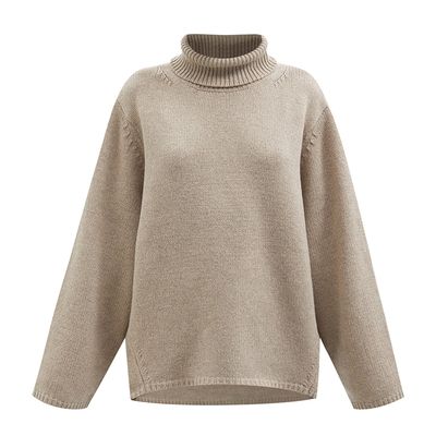 Roll-Neck Wool-Blend Sweater from Totême