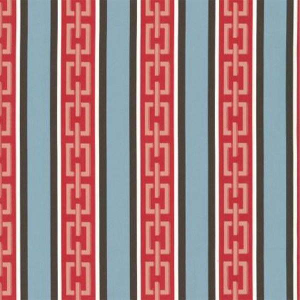 Chain Stripe - Sky Blue