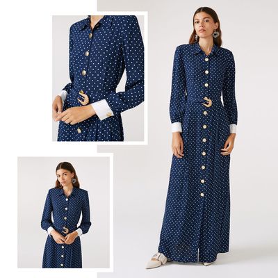 Polka Dot Shirt Dress, £180