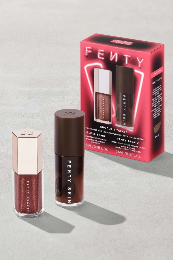 Chocolit Treatz Lip Luminizer + Lip Oil Duo from Fenty Beauty