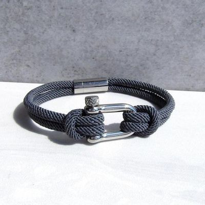 Men's Nautical Double Strand Rope Bracelet from ParkerandcoUK
