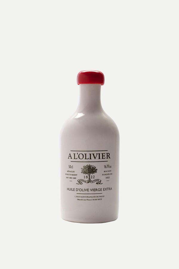 Extra Virgin Olive Oil in Stone Jar from A L'Olivier