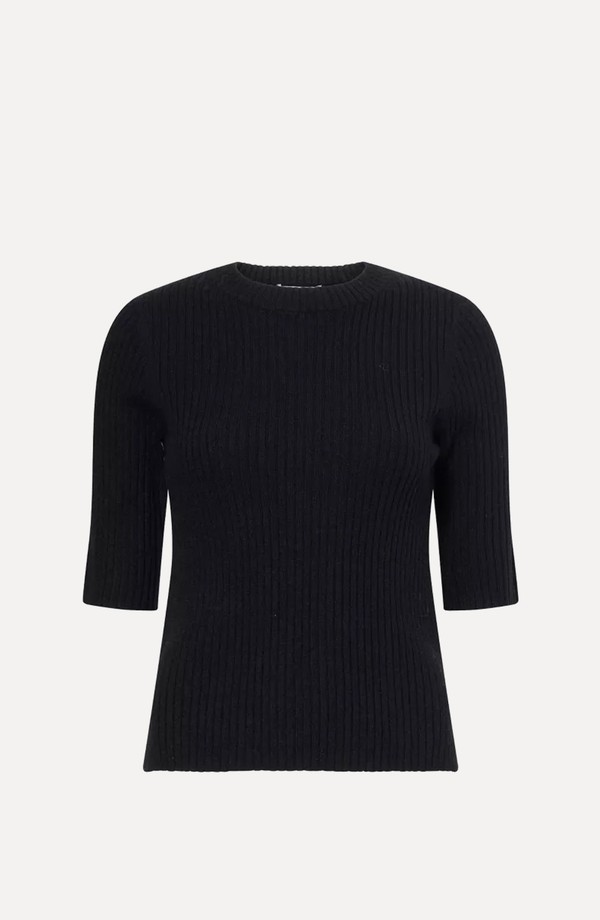 Emil Short-Sleeves Cashmere Jumper
