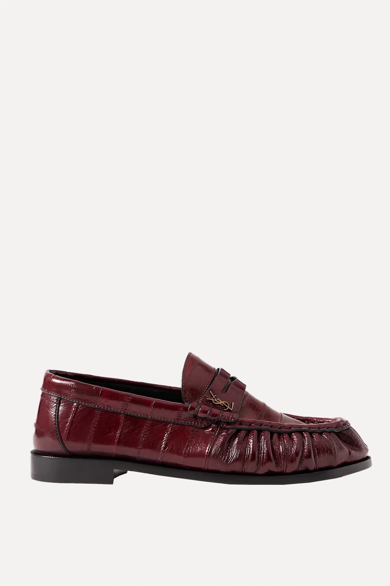 Le Loafer Eel Loafers from SAINT LAURENT