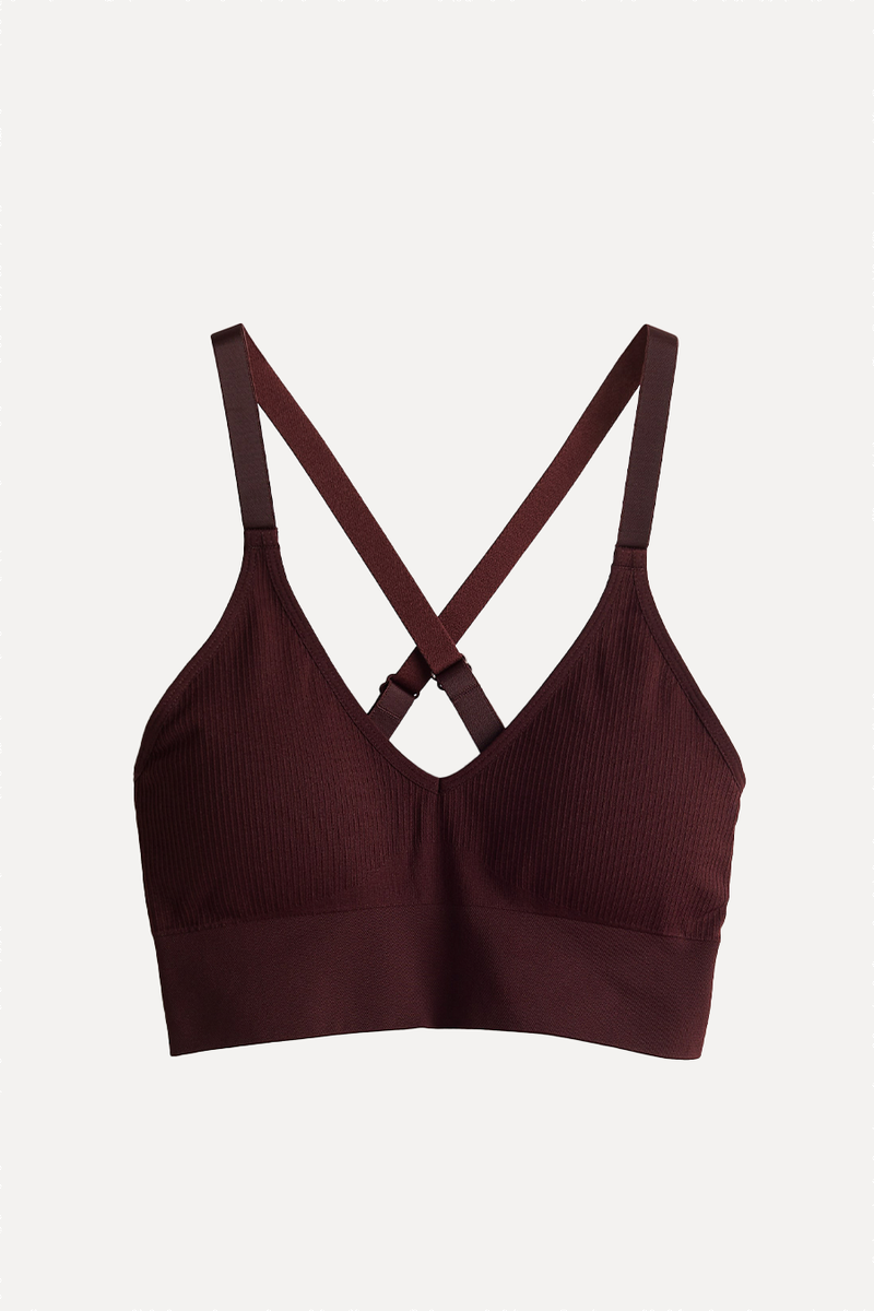 Seamless Medium Support Sports Bra In Drymove™ from H&M