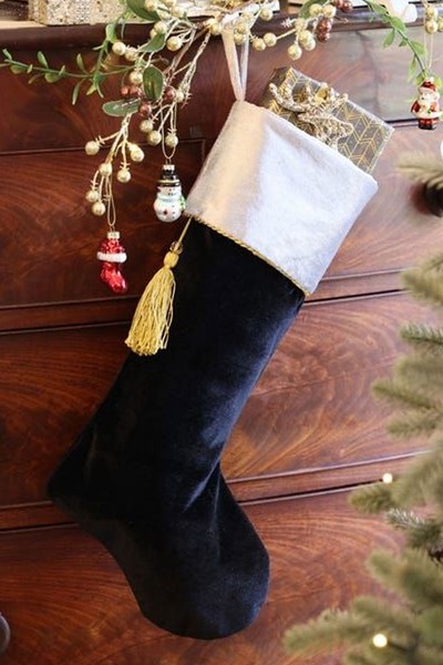 Velvet Mayfair Christmas Stocking