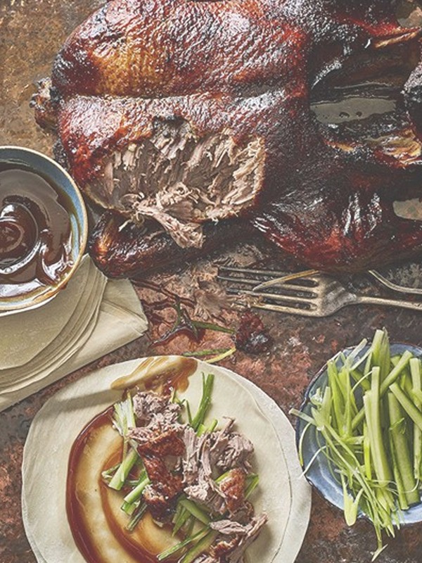 Chinese-Style Crispy Duck With Pancakes