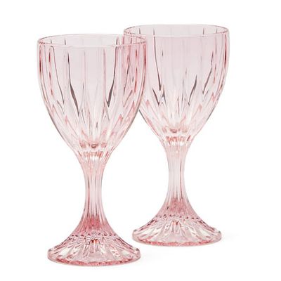 Set of Two Wine Glasses from Luisa Beccaria