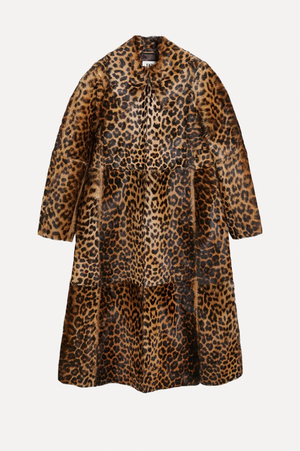 Rafaia Shearling Calf Coat from By Malene Birger