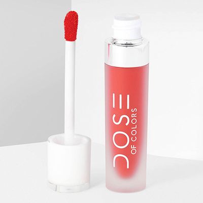 Matte Lipstick In Coral Crush from Dose Of Colors