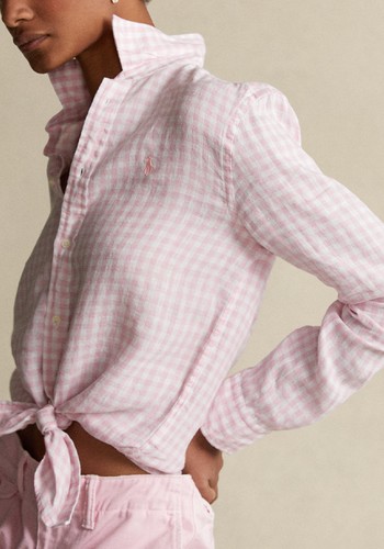 Gingham Linen Shirt from Ralph Lauren