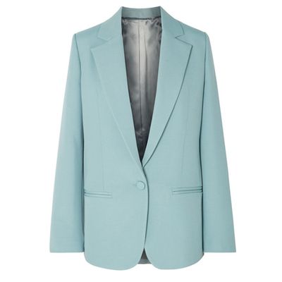 Wolf Wool-Blend Canvas Blazer from Joseph