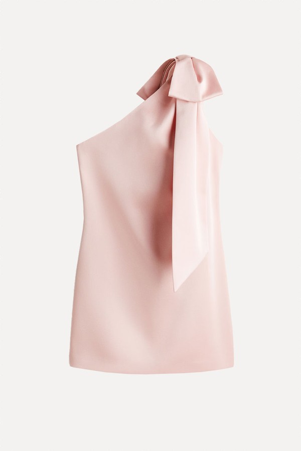 Bow-Detail One-Shoulder Dress from H&M