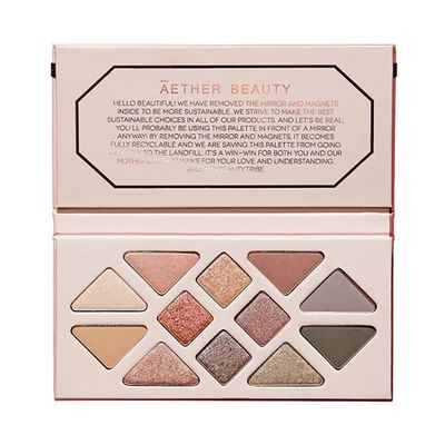Rose Quartz Crystal Gemstone Palette from AETHER Beauty