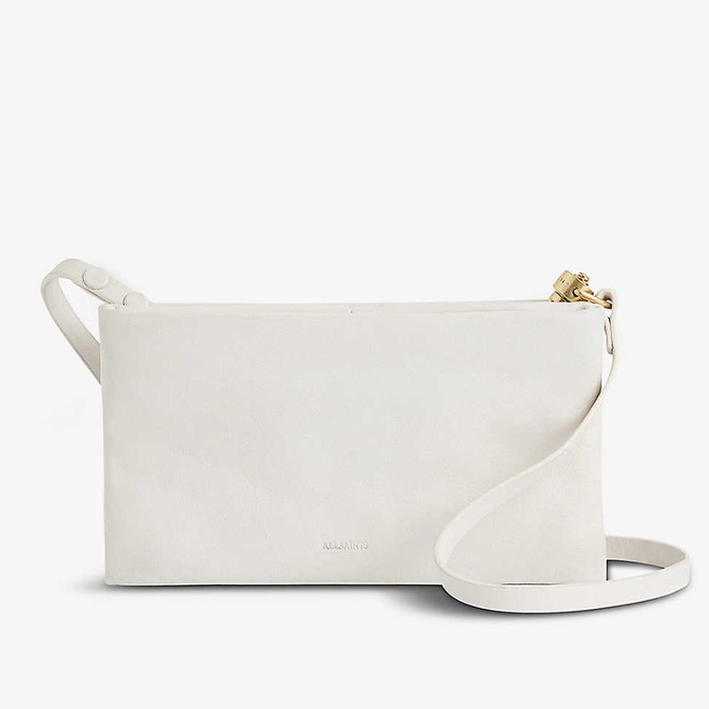 Mila Leather Double Pouch Bag from AllSaints