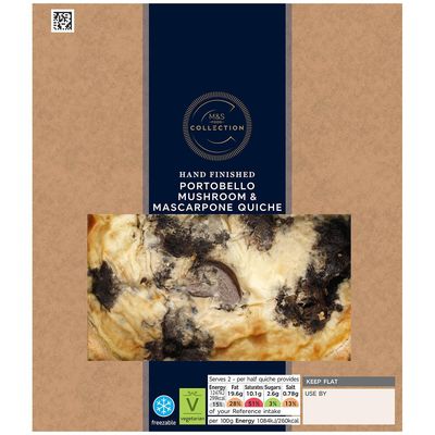 Portobello Mushroom & Mascarpone Tart from M&S