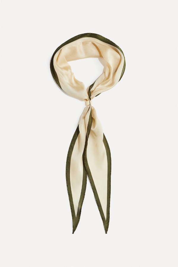 Bead-Detail Neck Scarf