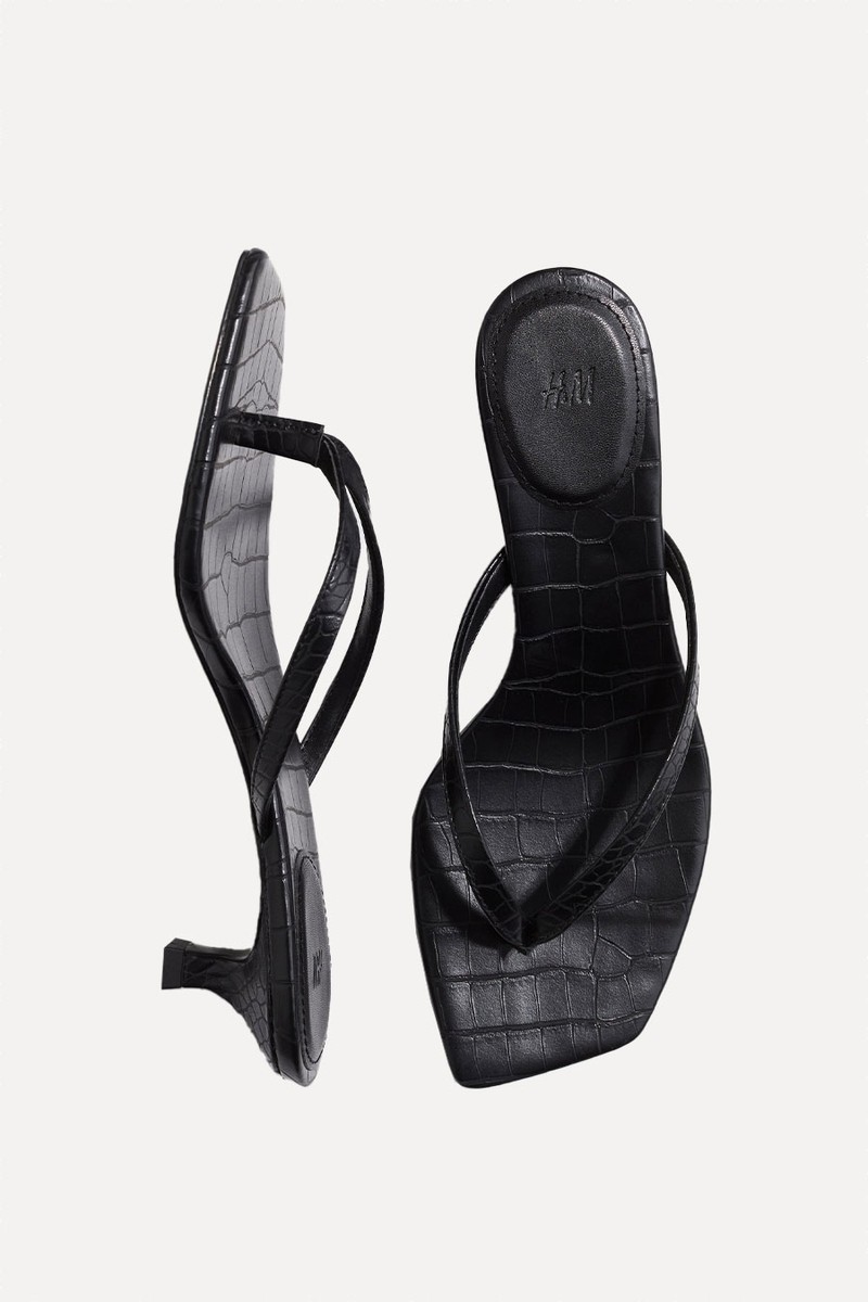 Kitten-Heeled Sandals from H&M