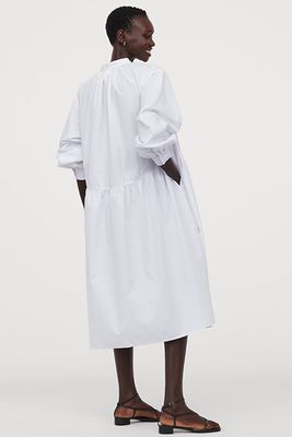 Long Sleeved Cotton Dress from H&M