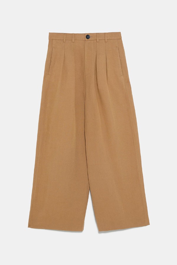 Wide-Cut Trousers With Darts from Zara