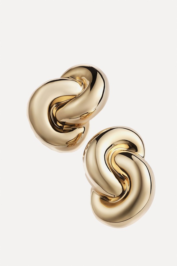 Knot 10kt Gold Clip-On Earrings from Jennifer Fisher