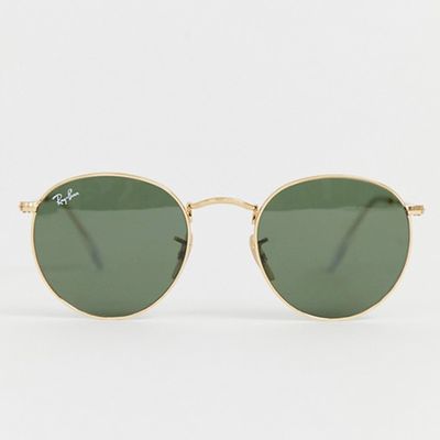 Round Metal Sunglasses from Ray Ban