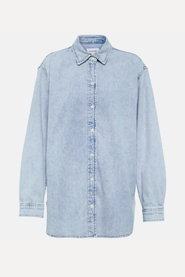 The Beach Shirt Button-Down Blouse from Frame