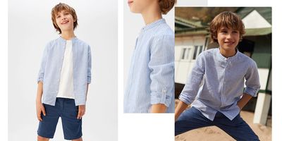 Striped Linen-blend Shirt, £15.99 | Mango