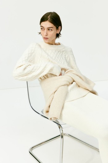 Cable-Knit Jumper, £32.99