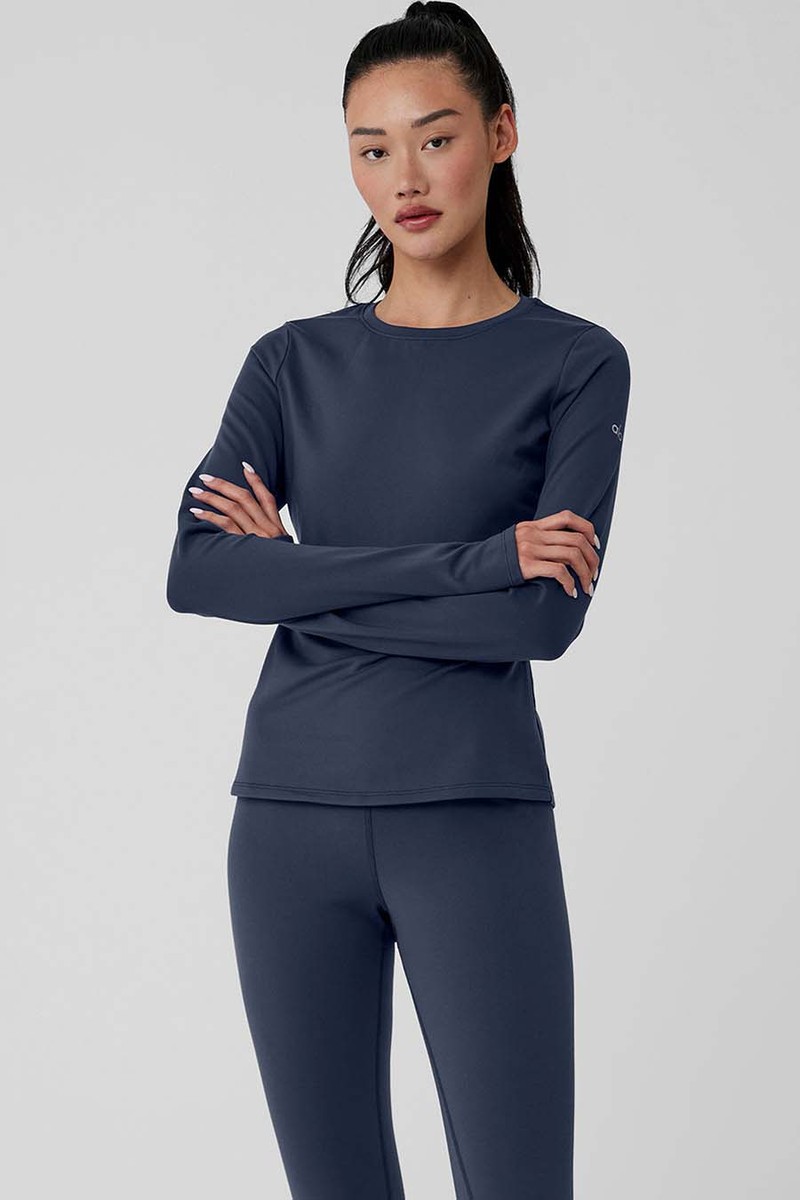 Airbrush Winter Warm Nocturne Long Sleeve from Alo