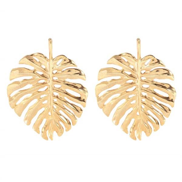 Palm Leaf Earrings