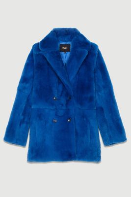 Cropped Fur Coat from Maje