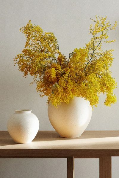 Textured Ceramic Vase  from Zara