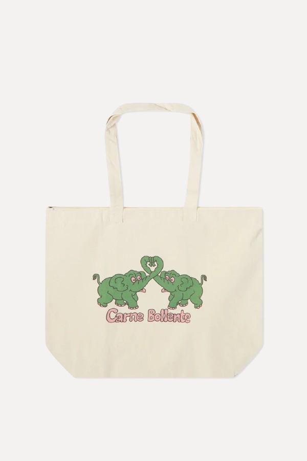 Elefun Tote Bag from Carne Bollente 