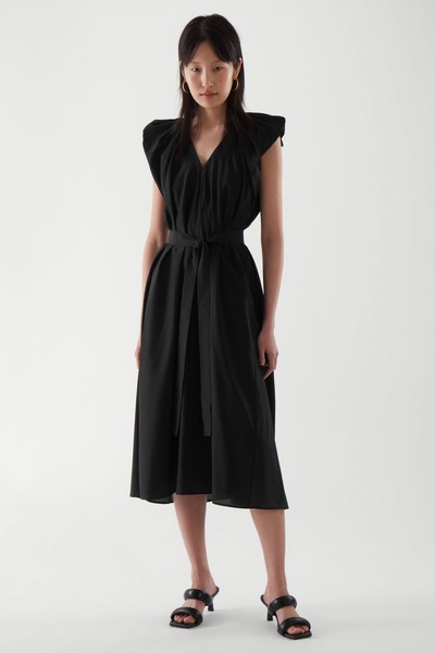 Draped Belted Dress, £115