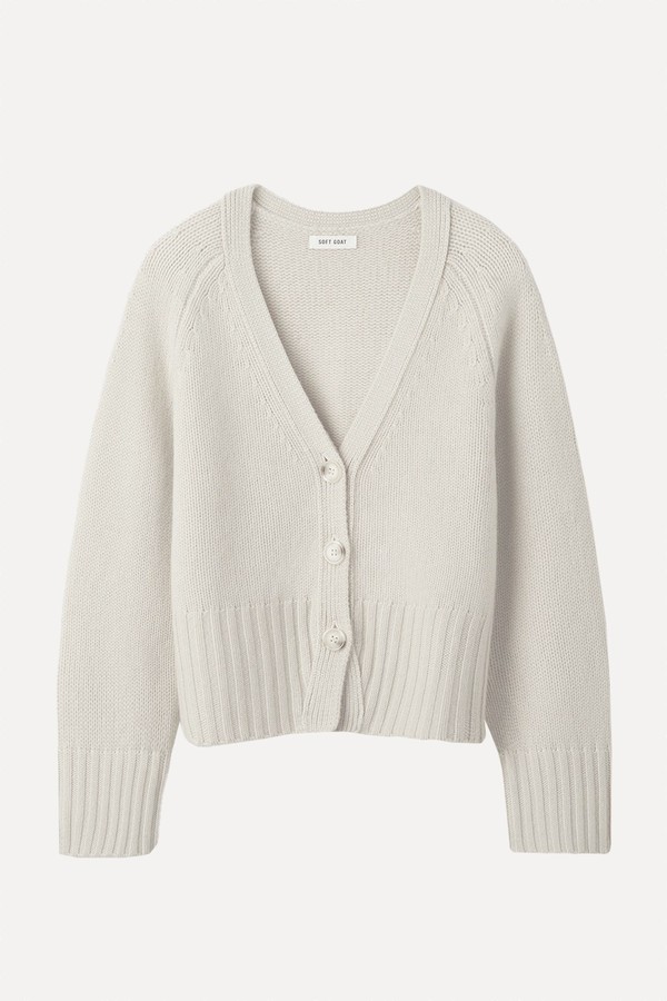 V-Neck Cardigan from Soft Goat
